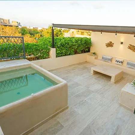 Paramar Ve Ph203 Fancy & Majestic Penthouse In Tulum 3 Br